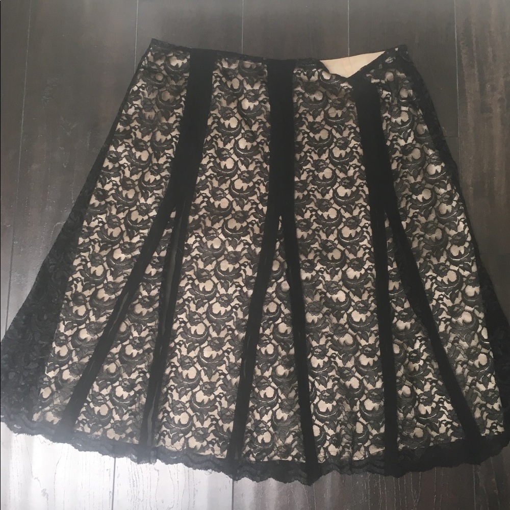 Beautiful Black Lace Skirt